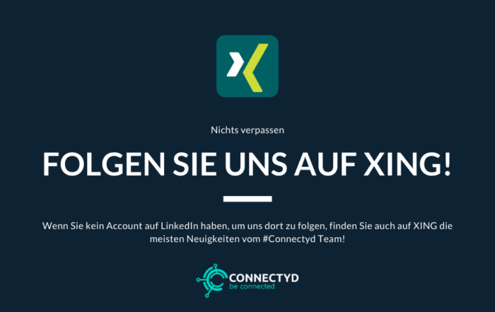 Folge Connectyd auf XING